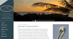 Desktop Screenshot of hawkscayrealty.com